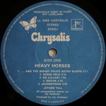 LP Jethro Tull: Heavy Horses 628841