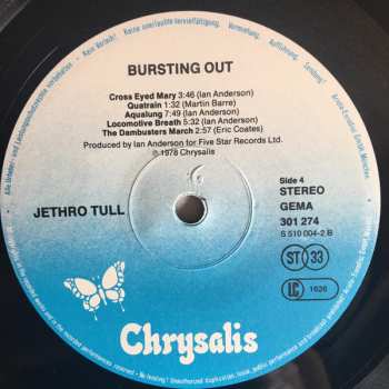 2LP Jethro Tull: Live - Bursting Out 644824