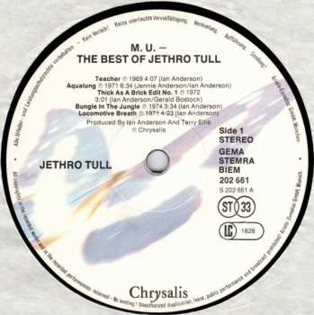 LP Jethro Tull: M.U. - The Best Of Jethro Tull 669713