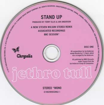 2CD/DVD Jethro Tull: Stand Up (The Elevated Edition) DLX 618240