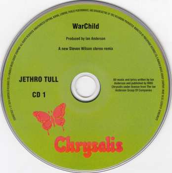 2CD/2DVD/Box Set Jethro Tull: WarChild (The 40th Anniversary Theatre Edition) DLX 597818