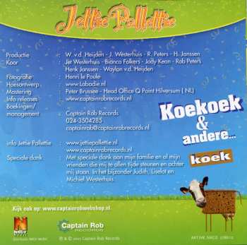 CD Jettie Pallettie: Koekoek  En Andere Koek 92550