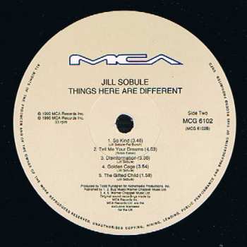 LP Jill Sobule: Things Here Are Different 516982