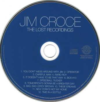 CD Jim Croce: The Lost Recordings 569562