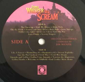 LP Jim Manzie: From A Whisper to a Scream 603621