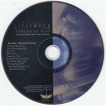 2CD Jim Peterik's Lifeforce: Forces At Play (Remastered Deluxe Edition) DLX 639432