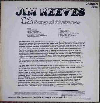 LP Jim Reeves: 12 Songs Of Christmas 623880