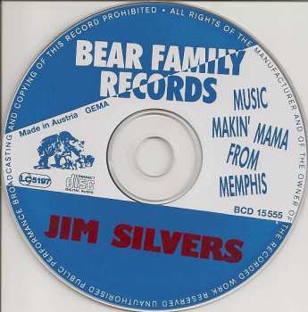 CD Jim Silvers: Music Makin' Mama From Memphis 577494