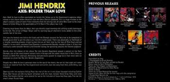 2CD Jimi Hendrix: Axis: Bolder Than Love 629035