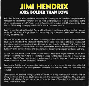 2CD Jimi Hendrix: Axis: Bolder Than Love 629035