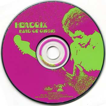 CD Jimi Hendrix: Band Of Gypsys 618786