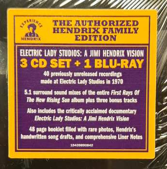 3CD/Box Set/Blu-ray Jimi Hendrix: Electric Lady Studios: A Jimi Hendrix Vision DLX | LTD 628558