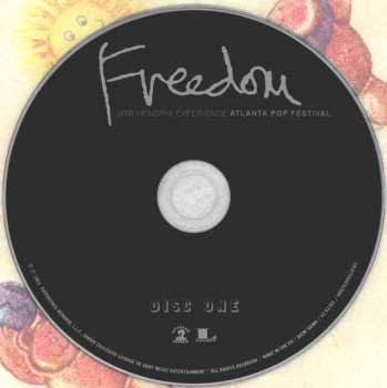 2CD The Jimi Hendrix Experience: Freedom (Atlanta Pop Festival) 611546