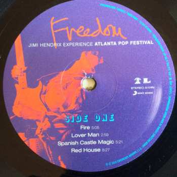 2LP The Jimi Hendrix Experience: Freedom: Atlanta Pop Festival 583451