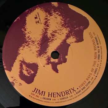 2LP Jimi Hendrix: First Rays Of The New Rising Sun 591435