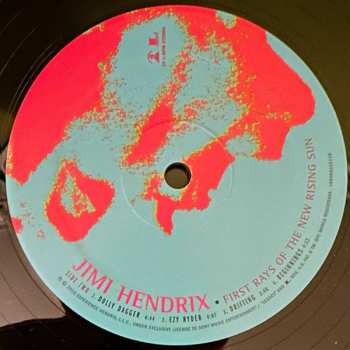 2LP Jimi Hendrix: First Rays Of The New Rising Sun 591435