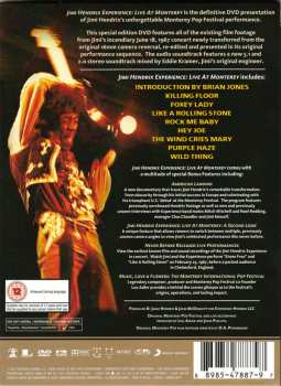 DVD Jimi Hendrix: Live At Monterey (The Definitive Edition) 230272