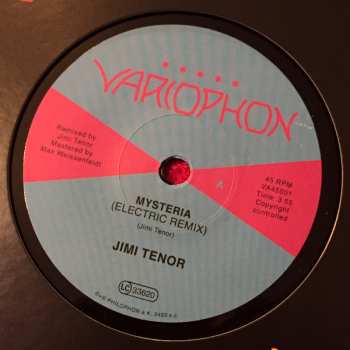 SP Jimi Tenor: Mysteria / Vocalize My Luv (Electric Remix) 586810