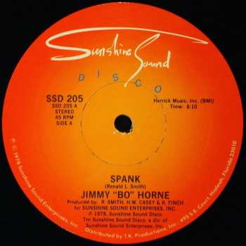 Album Jimmy "Bo" Horne: Spank