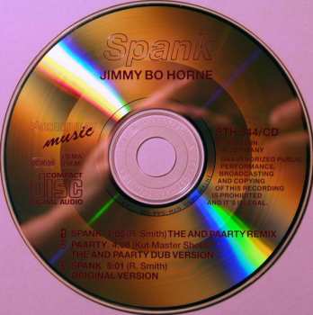 CD Jimmy "Bo" Horne: Spank (And Paarty Remix)  649926