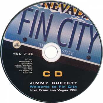 CD/DVD Jimmy Buffett: Welcome To Fin City, Live From Las Vegas 2011 333912