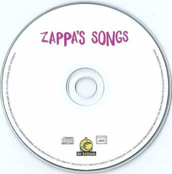 CD Jimmy Drouillard: Zappa's Songs 331925