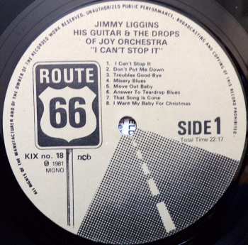 LP Jimmy Liggins & His Drops Of Joy: I Can't Stop It 588384