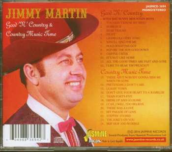 CD Jimmy Martin: Good 'Ol' Country & Country Time 545576