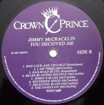 LP Jimmy Mccracklin: You Deceived Me (Jimmy McCracklin Sings The Blues) 565102