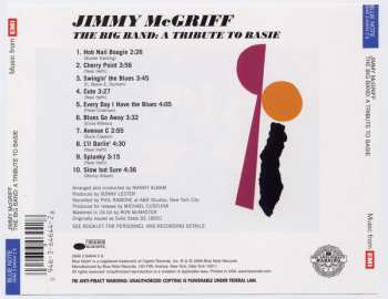 CD Jimmy McGriff: The Big Band: A Tribute To Basie 618535