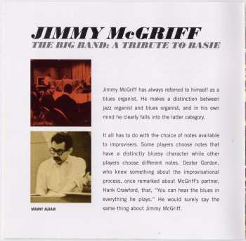 CD Jimmy McGriff: The Big Band: A Tribute To Basie 618535