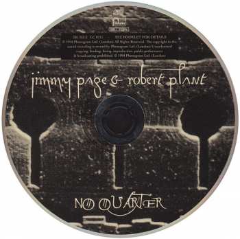 CD Jimmy Page: No Quarter: Jimmy Page & Robert Plant Unledded 388549