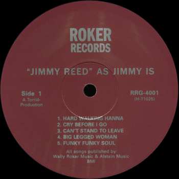 LP Jimmy Reed: As Jimmy Is 648013