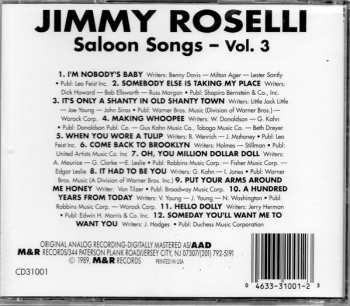 CD Jimmy Roselli: Saloon Songs Vol. 3 547494