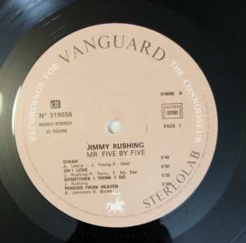 LP Jimmy Rushing: Mr. Five By Five 613032