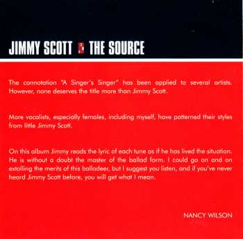 CD Jimmy Scott: The Source 181689