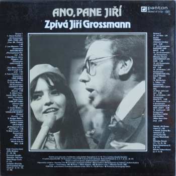 LP Jiří Grossmann: Ano, Pane Jiří 610810