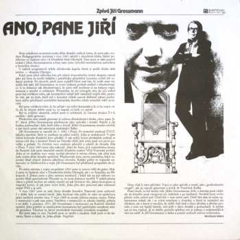 LP Jiří Grossmann: Ano, Pane Jiří 610810