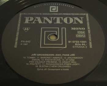 LP Jiří Grossmann: Ano, Pane Jiří 610810