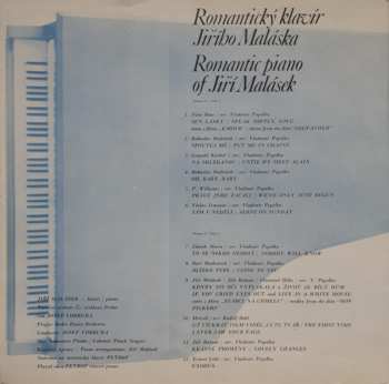 LP Jiří Malásek: Romantický Klavír Jiřího Maláska (Romantic Piano Of Jiří Malásek) 603426