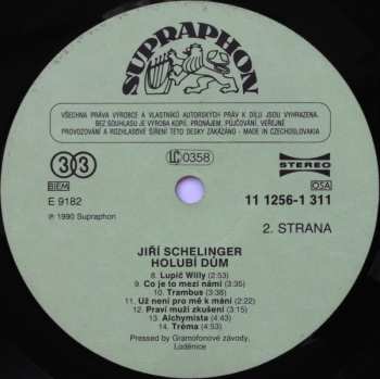 LP Jiří Schelinger: Holubí Dům 41924