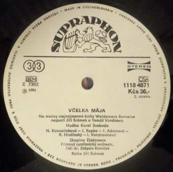 LP Jiří Šrámek: Včelka Mája 1 + 2 + 3 (3xLP) 362730