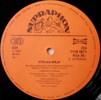 LP Jiří Šrámek: Včelka Mája 1 + 2 + 3 (3xLP) 52765