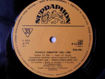 3LP Jiří Suchý & Jiří Šlitr: Divadlo Semafor 1959 - 1969 (1-3) 300425