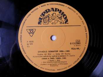 3LP Jiří Suchý & Jiří Šlitr: Divadlo Semafor 1959 - 1969 (1-3) 300425