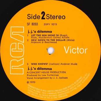 LP J.J. Jackson's Dilemma: J.J. Jackson's Dilemma 609268