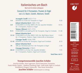 CD Joachim Schäfer: Italienisches Um Bach 455649