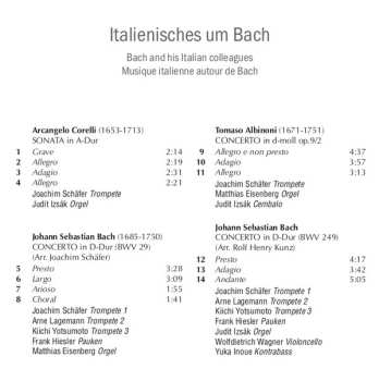 CD Joachim Schäfer: Italienisches Um Bach 455649