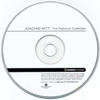 CD Joachim Witt: The Platinum Collection 530856