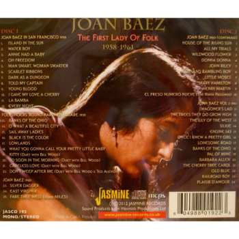 2CD Joan Baez: The First Lady Of Folk - 1958-1961 558365